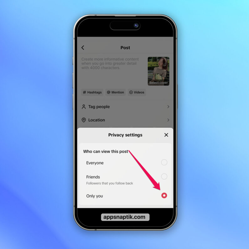 How to Take Photos on TikTok with an iPhone using Live Photo