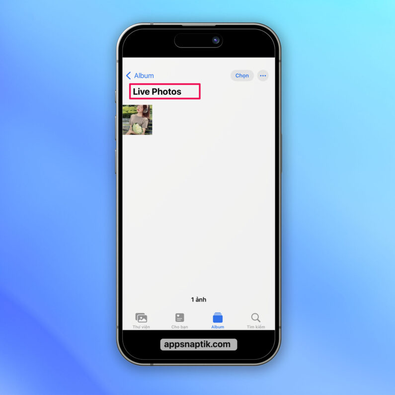 How to take photos on TikTok with iPhone's Live Photo