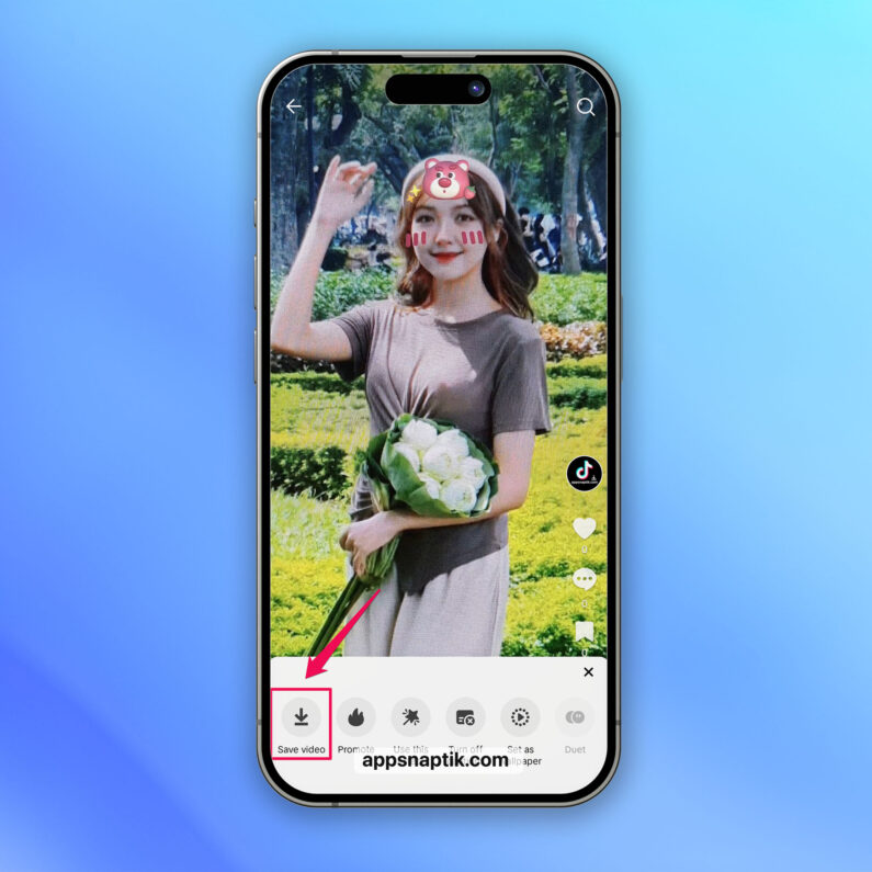 How to take photos on TikTok using an Android phone