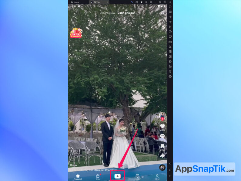 How to take screenshots on TikTok using a computer with an emulator