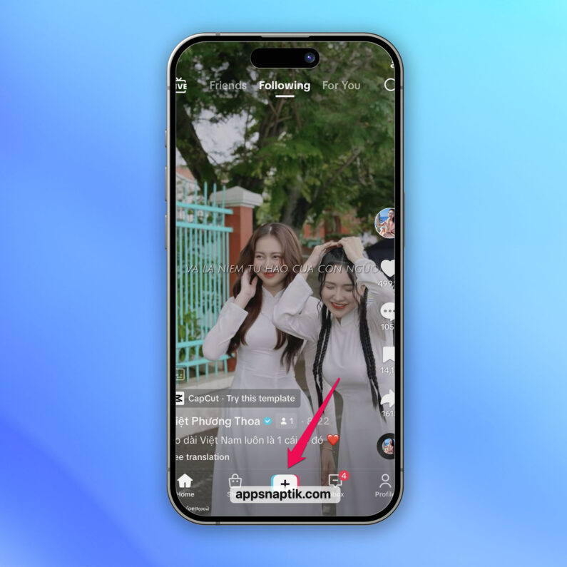 How to Take Photos on TikTok using iPhone's Live Photo Feature