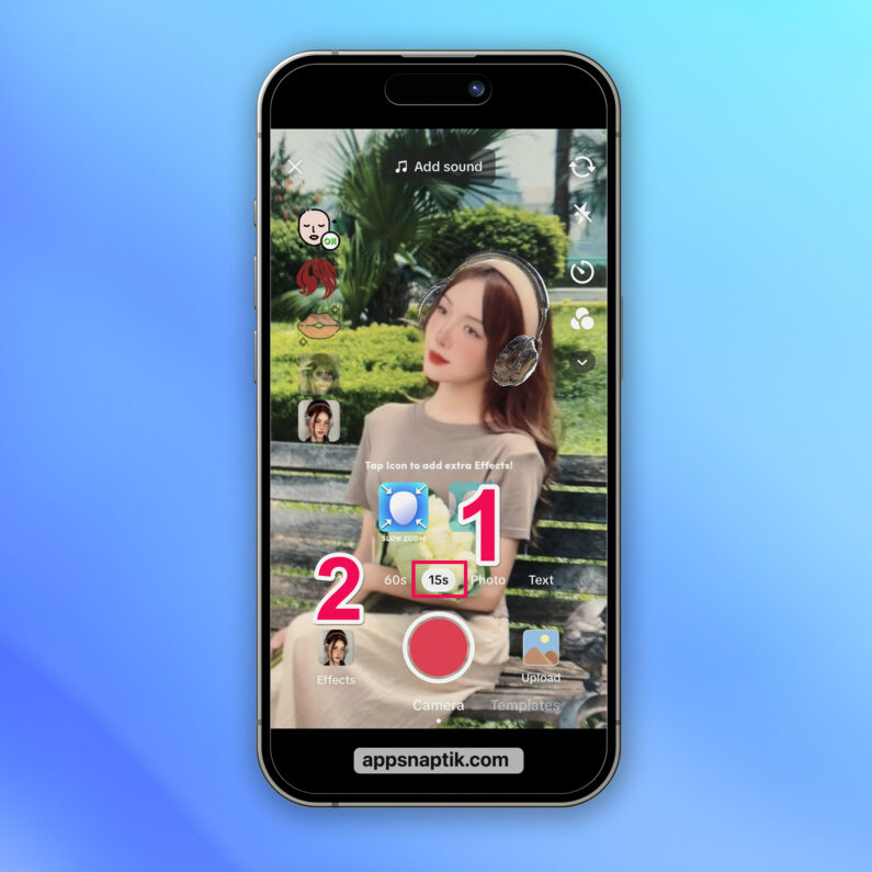 How to Take Photos on TikTok with an iPhone using Live Photo