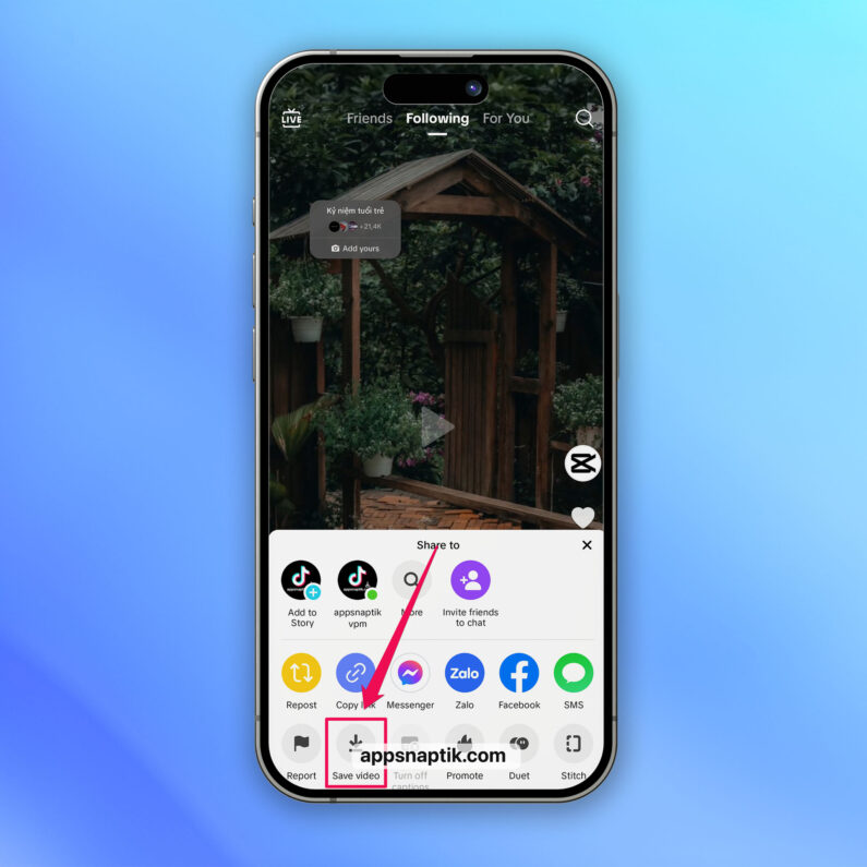How to remove TikTok text from downloaded videos using the Video Eraser app