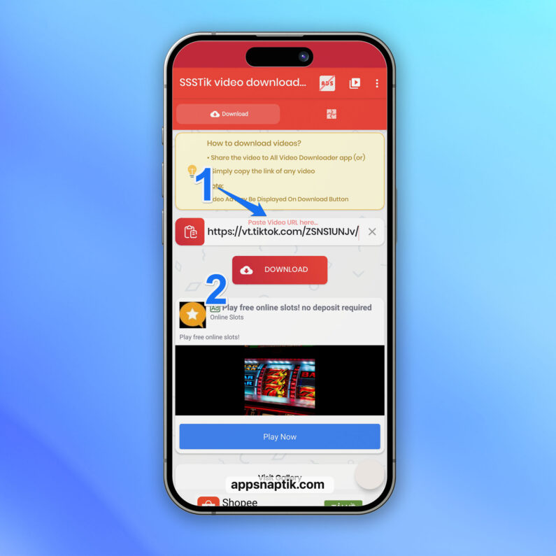 SSStik - App to Remove TikTok Logo on Android Phones